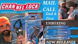CHANNELLOCK MAIL CALL UNBOXING (Newly Released Tools)