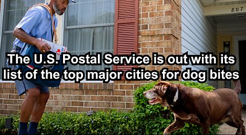 The U.S. Postal Service is out with its list of the top major cities for dog bites