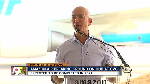 Amazon breaks ground on $1.5 billion Prime Air hub at CVG