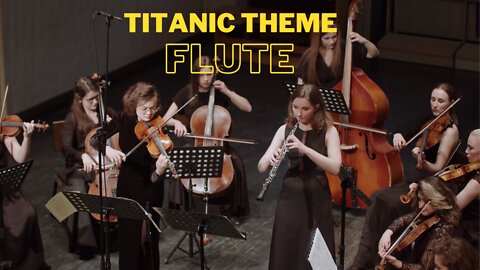 Titanic Theme Song- FLUTE | My Heart Will Go On