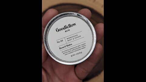 Unbiased Review: Goodfellow & Co Moroccan Mint and Cedar Beard Balm