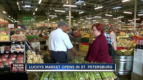 Lucky's Market opens first St. Pete location