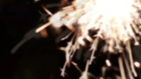 Beachfront B Roll Sparkler Bokeh Free to Use HD Stock Video Footage