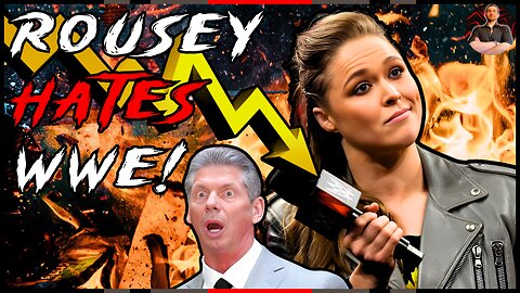 Ronda Rousey TRASHES Vince McMahon, WWE While Promoting New Book