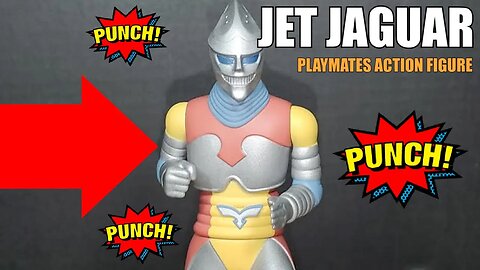 Jet Jaguar Action Figure #JetJaguar #GodzillaVsMegalon #PlaymatesToys