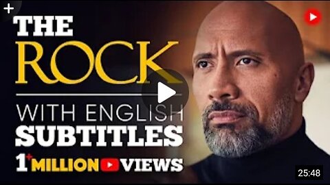 ENGLISH SPEECH ll THE ROCK : be Yourself