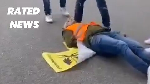 Climate Activist Confrontation with Motorist in Austria