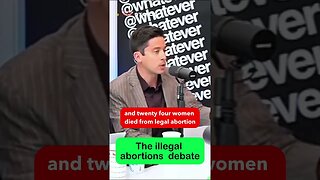 The illegal abortions debate with Michael Knowles #redpill