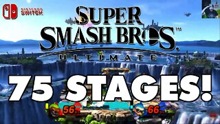 Super Smash Bros Ultimate - 75 Stages Revealed SO FAR!