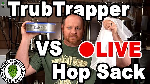 TrubTrapper VS Hopsack experiment brew day (Time index in description)