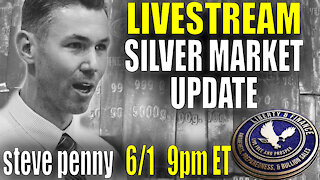 "Silver Clinging To Key Support" | LIVE w/ Steve Penny