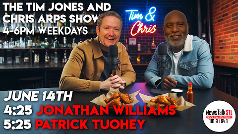 The Tim Jones and Chris Arps Show 06.14.2024 Jonathan Williams | Patrick Tuohey