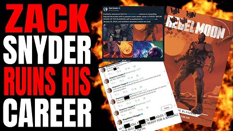 Zack Snyder's Rebel Moon Comic Created by Ultra Woke Creator Who Threatened To Beat People