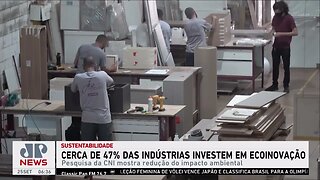 Ecoinovação desperta interesse em 47% das indústrias, indica pesquisa