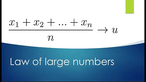 prove law of large numbers