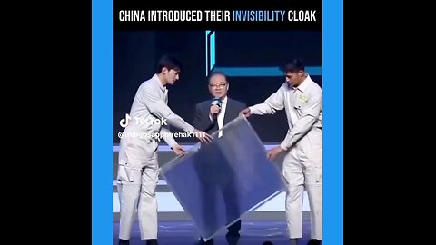 INVISIBILITY CLOAKS