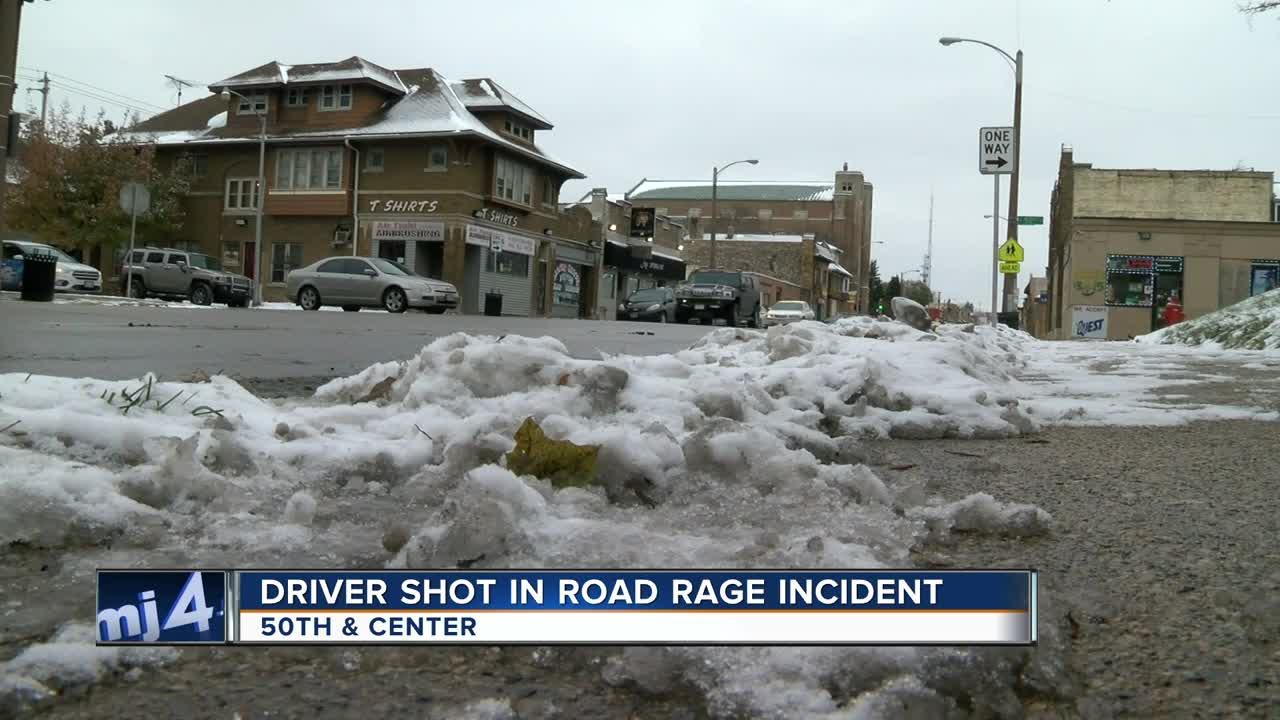 Driver shot for road rage incident