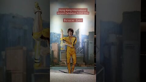 HONG KONG AIRPORT BRUCE LEE✈️🌍 5 OCT 2016😊 #youtube #newvideo #subscriber #video #travel #life #wow