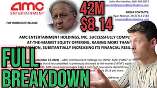 AMC STOCK SHARE OFFERING COMPLETE | FULL BREAKDOWN