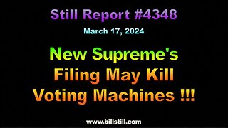 New Supremes Filing May Kill Voting Machines, 4348