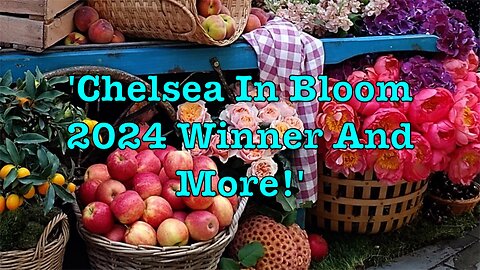 'CHELSEA IN BLOOM 2024 WINNER!' & 'A LOCAL STROLL TO PIMLICO BLOOM, CHEYNE WALK, AND BACK'