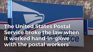 Report: Postal Service Acted Improperly In Supporting Clinton Campaign