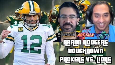 Aaron Rodgers Touchdown Pass Packers vs Lions NFL