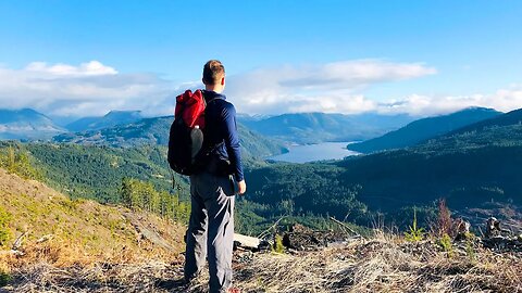 16km Hike Up A Mountain MASSACRED by Logging Arbutus Summit | 13/1000 | SUMMIT FEVER