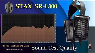 STAX SR L300 - Review, Test, Mixing, Sound Test, Sound Demo, Recensione, обзор, Studio Headphones.