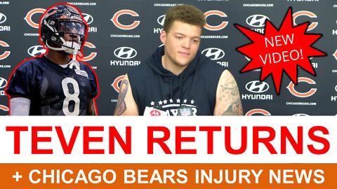Chicago Bears News: Teven Jenkins Returns To Practice & Speaks + Injury Updates