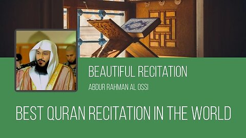 Best Quran Recitation in the World 2016 Emotional Recitation |Heart Soothing by Abdur Rahman Al Ossi