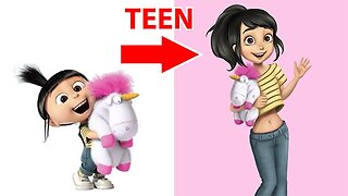 Cartoons Characters TEEN VERSION