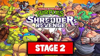 Teenage Mutant Ninja Turtles: Shredder's Revenge / Stage 2