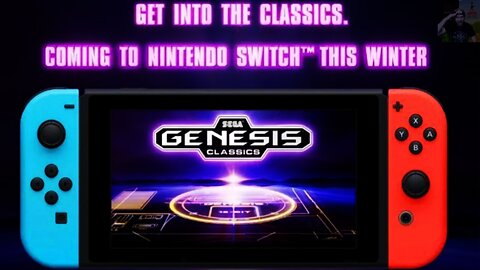 Sega Genesis Classics coming to Nintendo Switch!