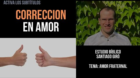 Corrección en amor - Santiago Giró