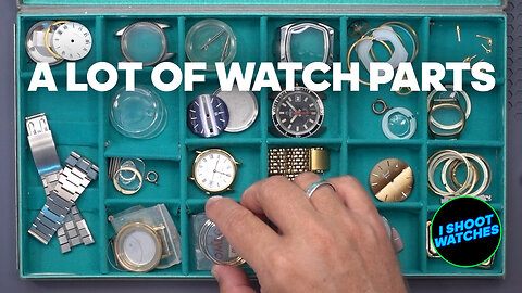 $80 of Vintage Swiss Watch Parts Purchased in Switzerland