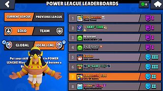 TOP ONE IN SOLO POWER LEAGUE FROM MY REGION