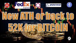 New ATH or back to 52K for Bitcoin | NakedTrader