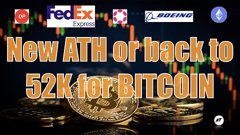 New ATH or back to 52K for Bitcoin | NakedTrader