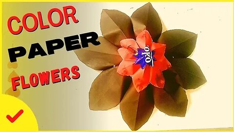 Amazing Paper Flower Making | Home Decor | Paper Flower | Paper Craft | Flower Making | Crafts