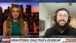 IN FOCUS: Jordan Peterson, Donald Trump & Joe Biden AI Rap with Hi-Rez The Rapper - OAN