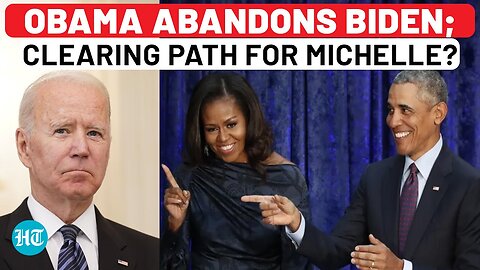 After Trump Shooting, Even Obama Turns Against Biden, Clears Path For Wife Michelle? | US Election