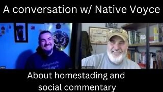 Native Voyce : a journey of homesteadng and social commentary