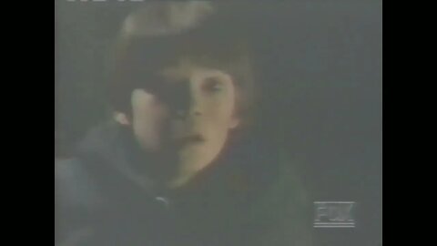 1996 Goosebumps A Night In Terror Tower on FOX Kids network Promo