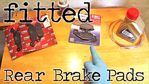 Change Rear Brake Pads on Versys 650