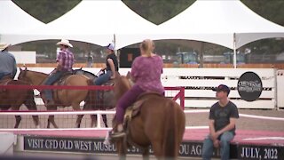 Cheyenne Frontier Days is back, but COVID-19 concerns remain for one of the least vaccinated states