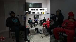 Eminem’s flow was different🤣 #podcastclips #comedyshorts