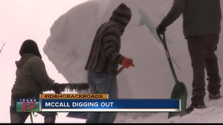 McCall digging out