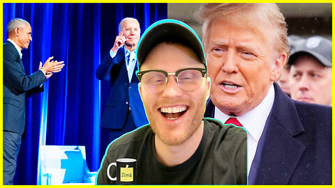 "Trump Attends NYPD Officer's Funeral While Biden Meets with Obama, Clinton, Colbert, and Lizzo"