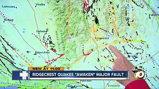 Major fault ‘awaken’ by series of Ridgecrest earthquakes